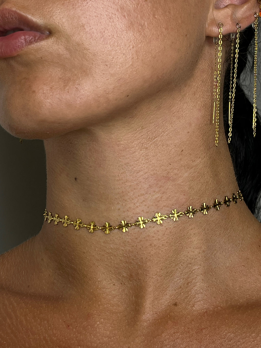 COLLANA QUADRIFOGLIO ORO