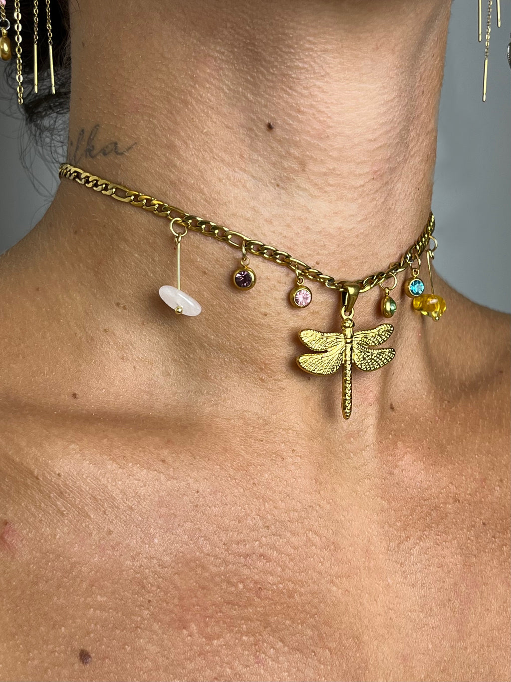 COLLANA CHOCKER ARCOBALENO