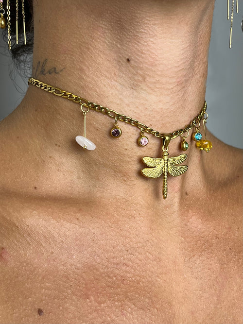COLLANA CHOCKER ARCOBALENO